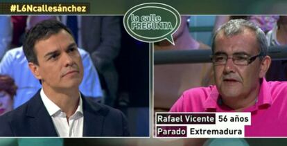 Pedro Sánchez, en un momento de 'laSexta Noche'.