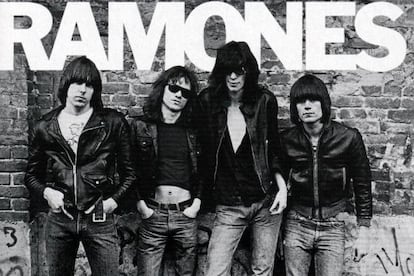 Portada del ábum Ramones, de la banda The Ramones.