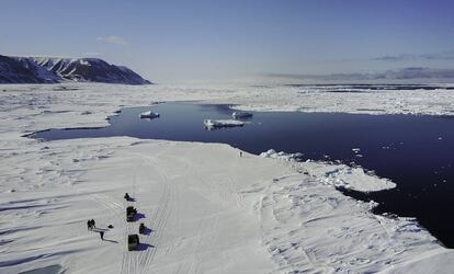 Una expedición en el norte de la isla Baffin, en Nunavut (el ártico canadiense).