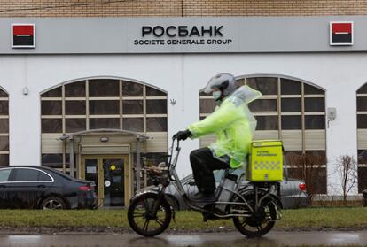 Oficina en Moscú de Rosbank, de cuya participación se ha desprendido la francesa Société Générale.