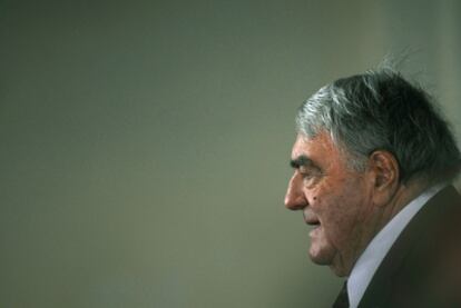 Claude Lanzmann retratado en enero de 2010, fecha en la que se celebró el 25º aniversario de su documental <i>Shoah</i>.