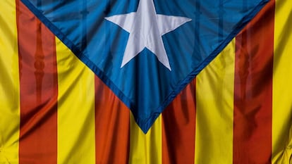 A Catalan Pro-Independence flag.