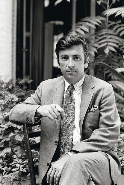 Retrato de Gay Talese, el hombre que se convirtió en la sombra de Sinatra para elaborar el afamado perfil publicado en Esquire con el título 'Frank Sinatra está resfriado'.