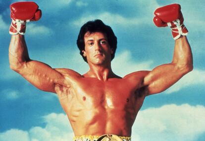 Sylvester Stallone en Rocky III (1982)