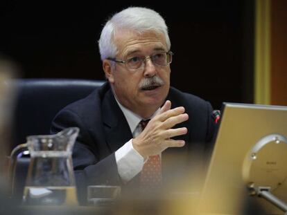 José Ignacio Martínez Churiaque en el Parlamento