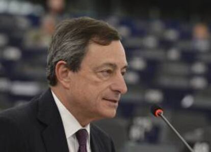 El presidente del Banco Central Europeo (BCE), Mario Draghi. EFE/Archivo