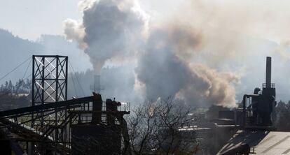 Imagen de una fábrica de Bizkaia