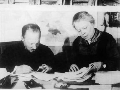 El teórico marxista Nikolái Bujarin (Moscú, 1888-1938).