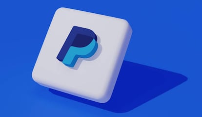 Lotiop de PayPal con fondo