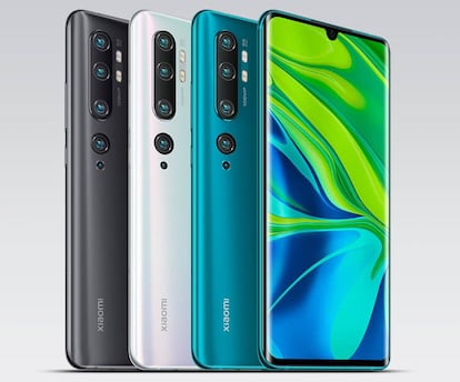 Nuevos Xiaomi Mi Note 10 y 10 Pro ya en España.