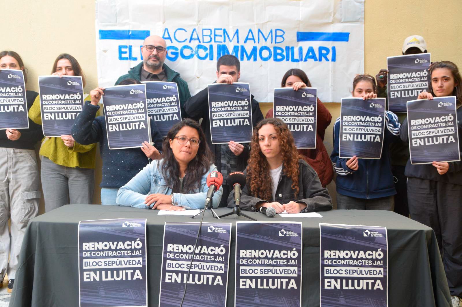 Sepúlveda, 83, el nuevo edificio de inquilinos amenazados en Barcelona que se suma a la lista de ‘casas Orsola’