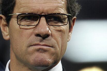 El italiano Fabio Capello, entrenador del Real Madrid.