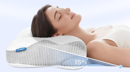 almohada viscoelastica para cervicales