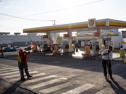 Una gasolinera de iniciativa privada en Xalisco (Nayarit), en abril de 2020.