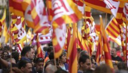 Manifestaci de Barcelona.