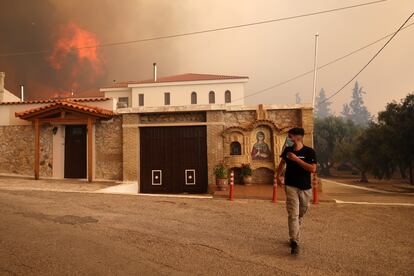 Incendio Atenas