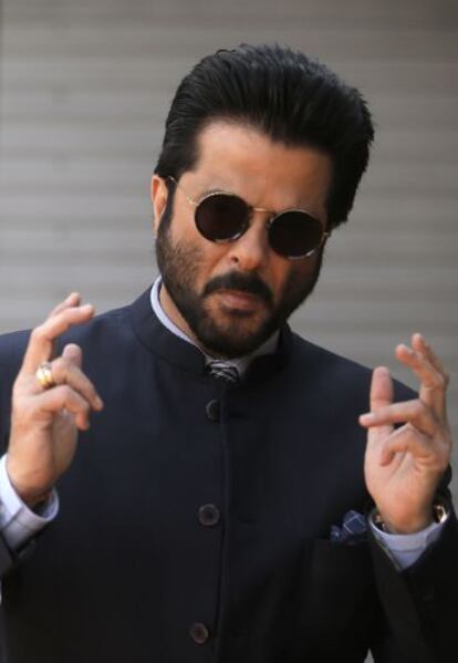 El actor de Bollywood Anil Kapoor.