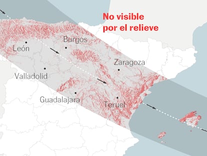 Llega el gran simulacro del eclipse en España: es el momento de elegir desde dónde ver la ocultación completa del Sol