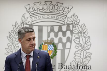 El exalcalde de Badalona (Barcelona) y candidato del PP en las municipales de mayo, Xavier Garcia Albiol.