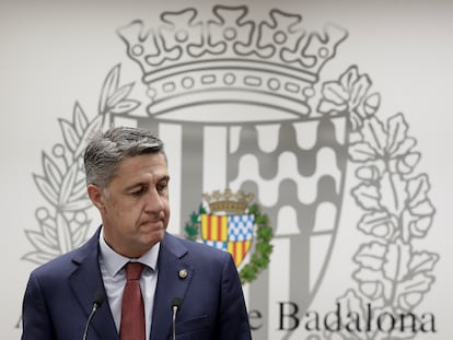 El exalcalde de Badalona (Barcelona) y candidato del PP en las municipales de mayo, Xavier Garcia Albiol.