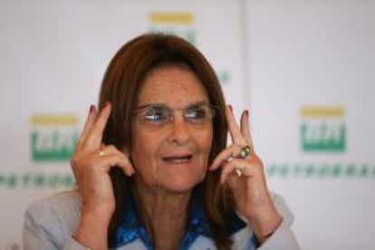 En la imagen, la presidenta de Petrobras, María das Graças Foster. EFE/Archivo