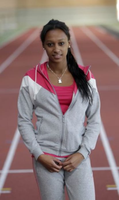 Ana Peleteiro at Madrid&#039;s High Performance Center.