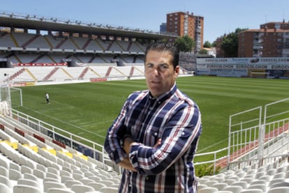 José Ramón Sandoval, el entrenador del Rayo Vallecano.