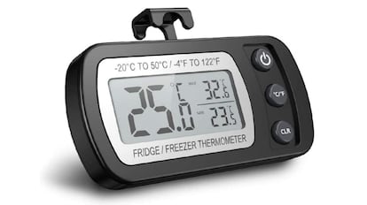 Termómetro digital para refrigerador de LIRDUX, dos colores