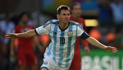 Lionel Messi en junio de 2014.