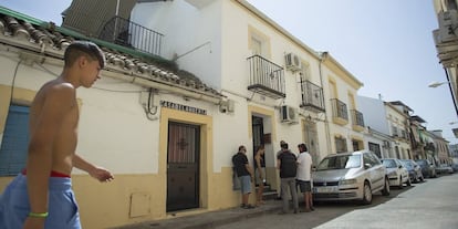 Imagem da rua de Córdoba em que o terrorista vivia