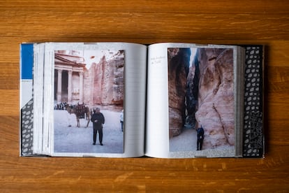 
Imágenes del álbum de Inés y sus amigas durante el viaje a Jordania. 
