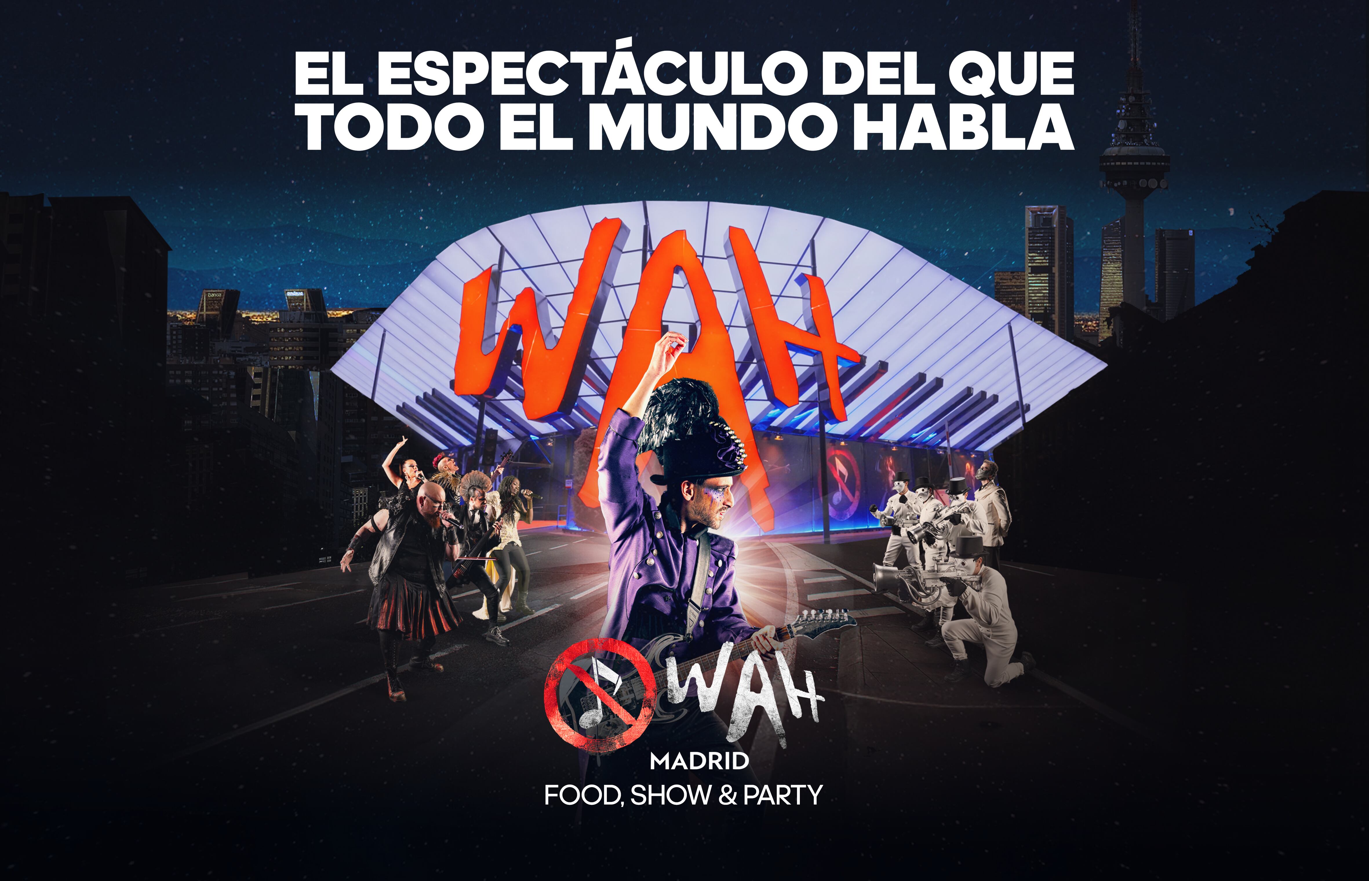 Cartel promocional de 'WAH'.