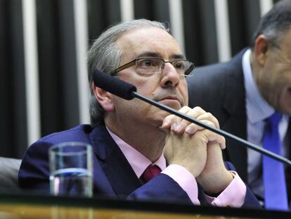 O presidente da C&acirc;mara, Eduardo Cunha.