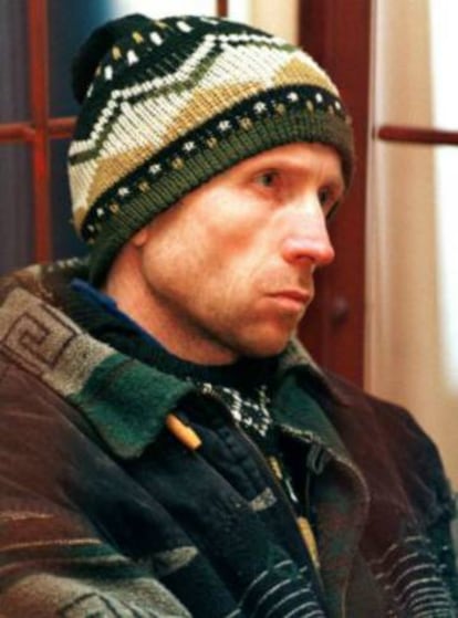 Anatoly Onoprienko durante su juicio, celebrado en 1998.