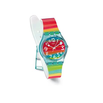 No se hacen responsables de que vuelvas a casa pronto, pero sí de que des la hora con orgullo con su reloj 'Color The Sky. Un top de ventas. Por algo será.