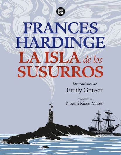 Portada de 'La isla de los susurros', de Frances Hardinge