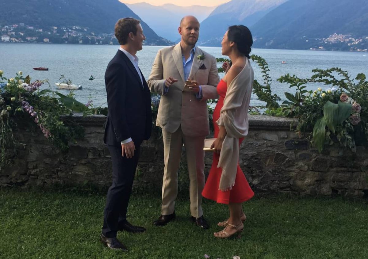 Mark Zuckerberg, testigo de la boda del fundador de Spotify | Estilo | EL  PAÍS, image size:1200x845