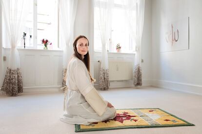 Sherin Khankan, en la mezquita Mariam.