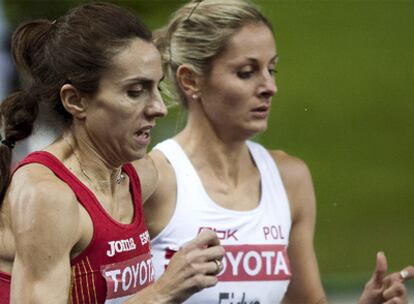 Nuria Fernández en semifinales.