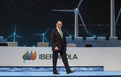 El presidente de Iberdrola, Ignacio Sánchez Galán