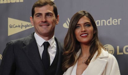 Iker Casillas y Sara Carbonero, en diciembre de 2018 en Madrid.