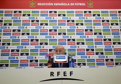 Vicente del Bosque anuncia los jugadores seleccionados para la Eurocopa