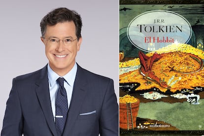 Stephen Colbert - Todo sobre la Tierra Media en general (J.R.R. Tolkien)

El presentador de late nights más seguido de Estados Unidos es un fan acérrimo del universo de El señor de los anillos. Todo un experto en la materia que ha resuelto dudas sobre la misma de personajes como James Franco, Ricky Gervais y la mismísima madre de Ryan Gosling.