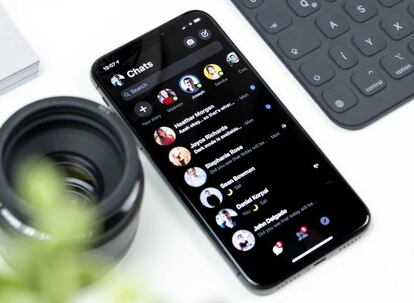 Uso de Facebook Messenger
