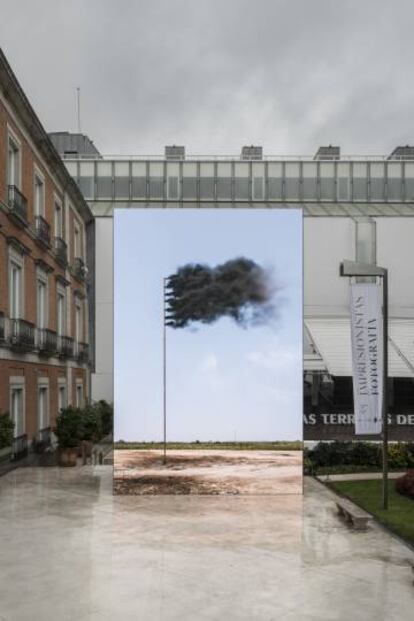 La instalación de John Gerrard en el Thyssen.