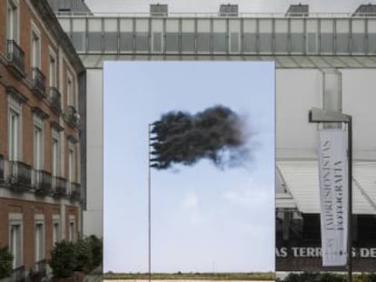 La instalación de John Gerrard en el Thyssen.