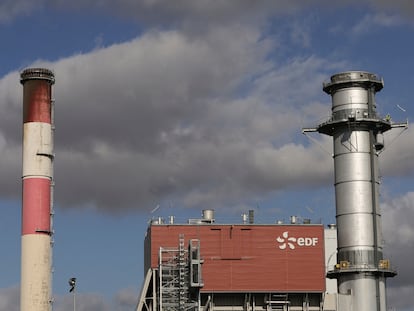 Central eléctrica de EDF en Bouchain, en Francia.