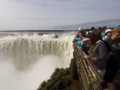 Las cataratas de Iguaz&uacute;. 