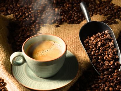 Café en grano. GETTY IMAGES.