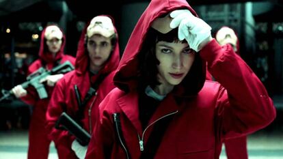 Imagen de la serie de Antena 3  &#039;La casa de papel&#039;.